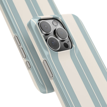 Snap Phone Case – Coastal Stripe