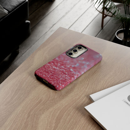 Protective Phone Case – Rosé Sparkle