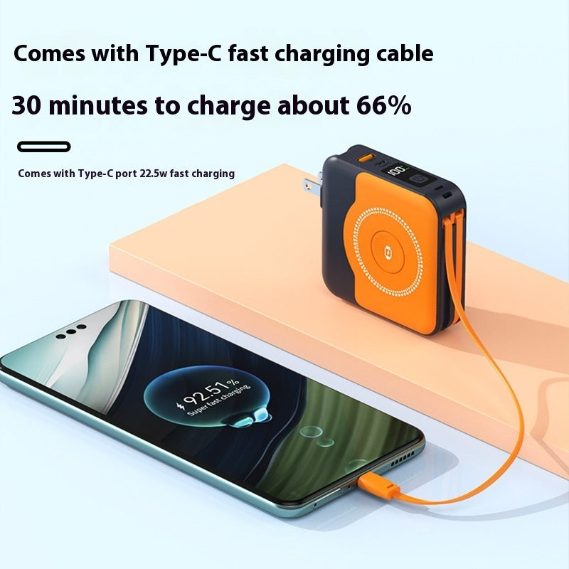Magnetic Power Bank – Fast 22.5W Charging