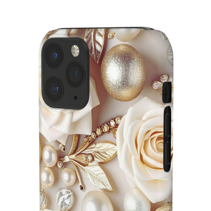 Snap Phone Case – Ivory Opulence