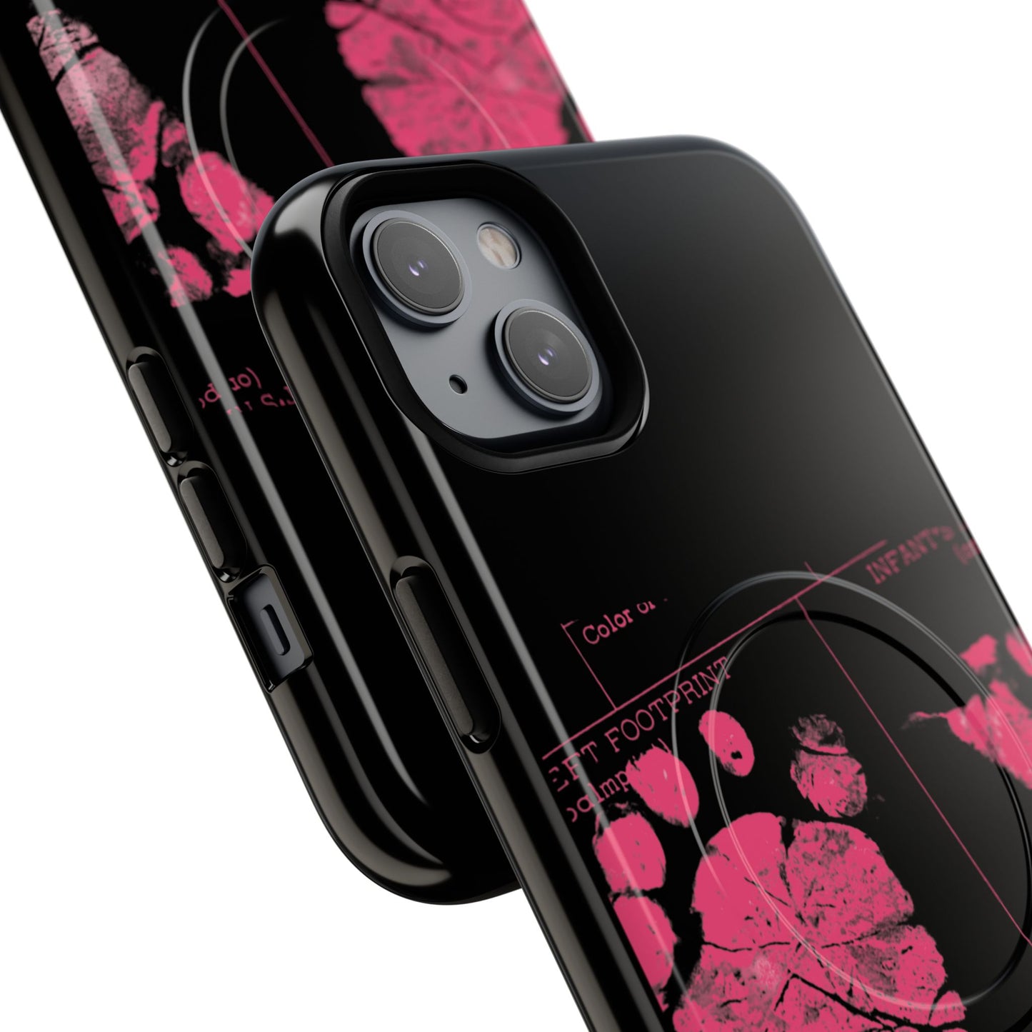 Protective Magnetic Phone Case – Mom’s Little Pink Footprints