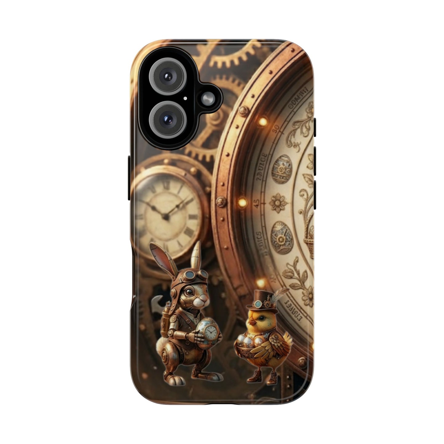 Protective Phone Case – Clockwork Cottontail
