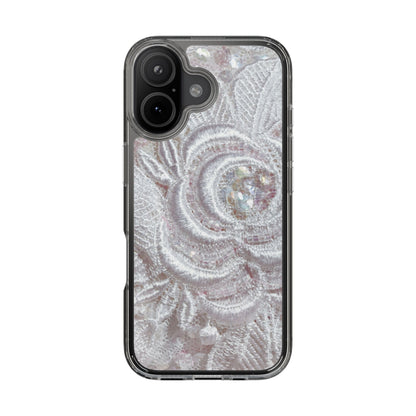 Clear Phone Case – Lace Veil