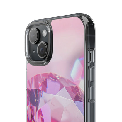 Clear Phone Case – Pink Ice