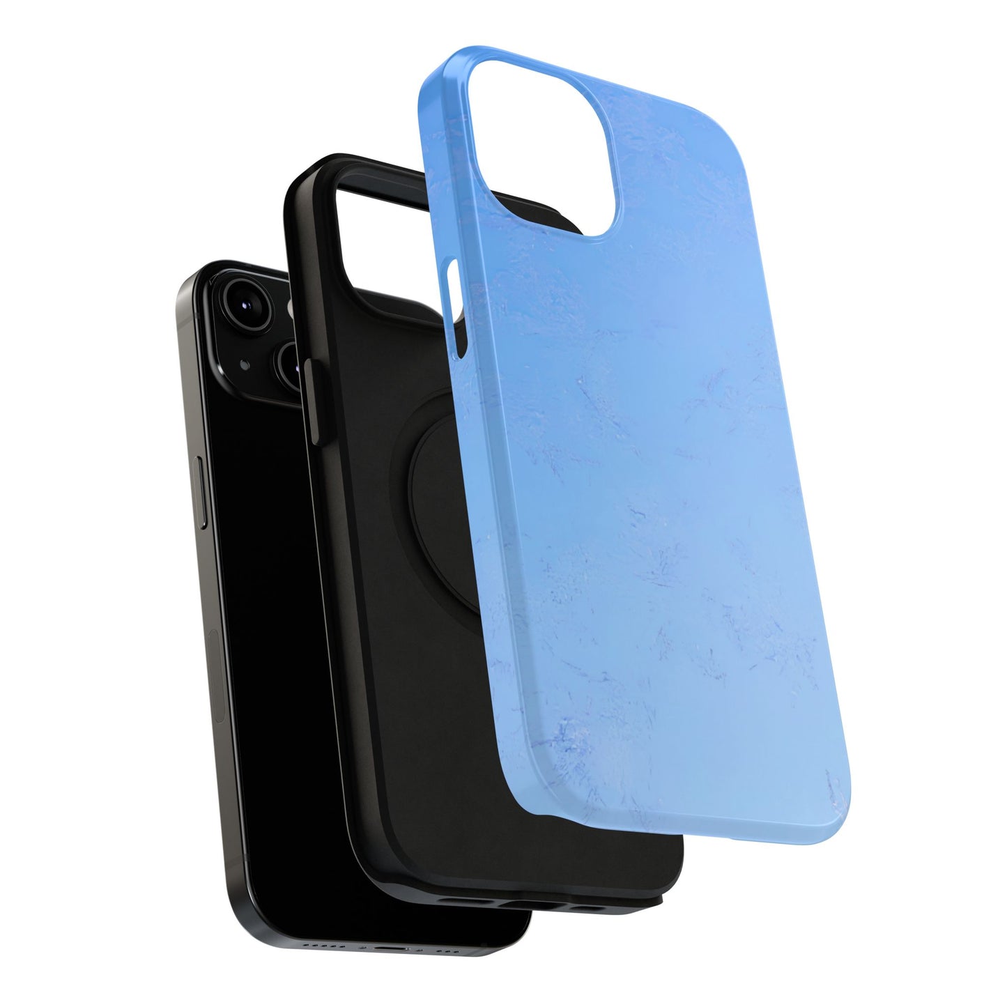 Impact-Resistant Phone Case – Azure Fade