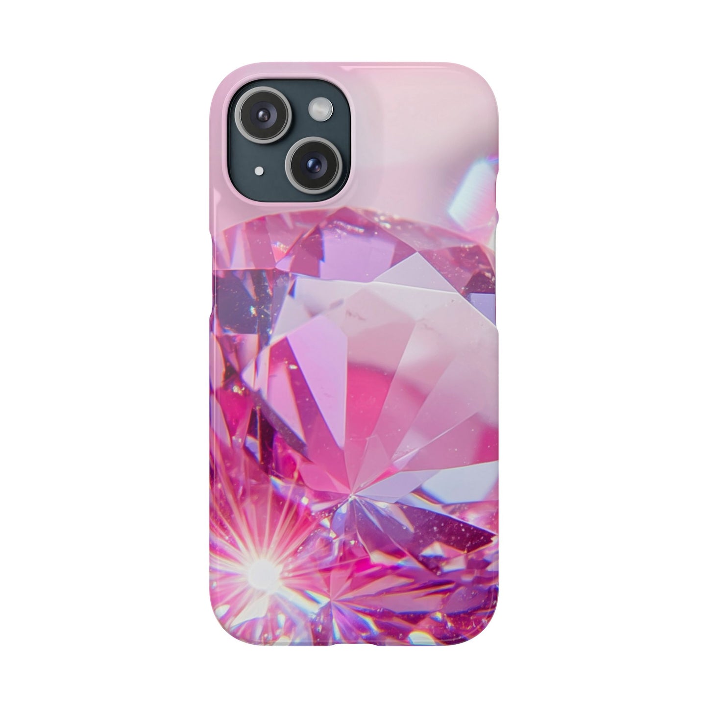 Snap Phone Case – Pink Ice