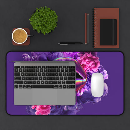 Neoprene Desk Mat – Purple Haze Lips