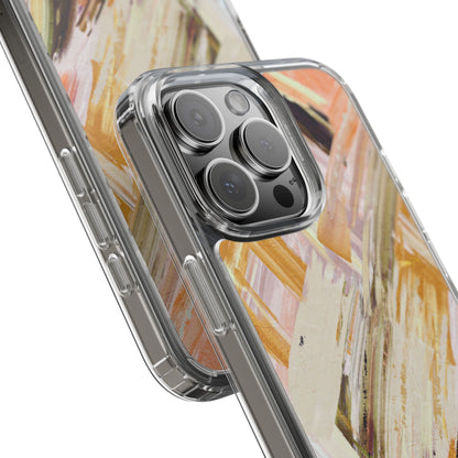 Clear Phone Case – Brush & Bronze