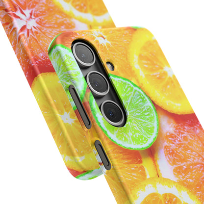 Snap Phone Case – Sunkissed Citrus