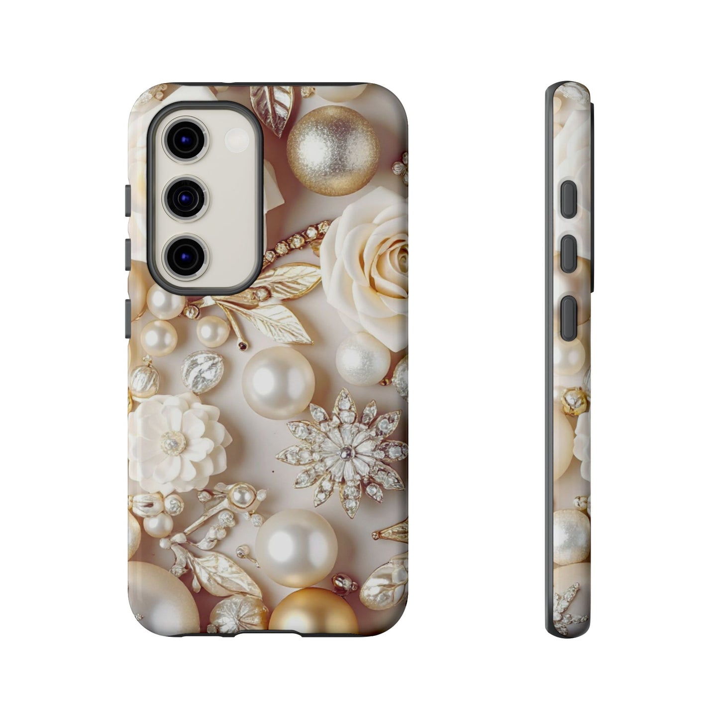 Protective Phone Case – Ivory Opulence