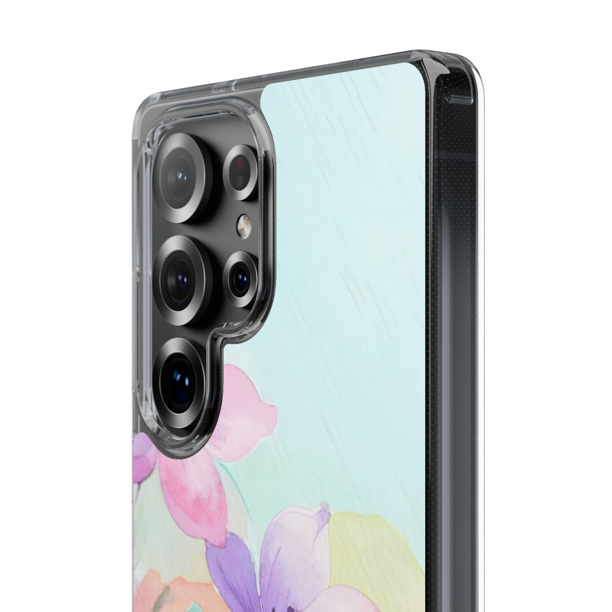 Clear Phone Case – Water Petal