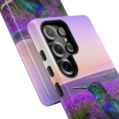 Protective Phone Case – Hummingbird Reverie