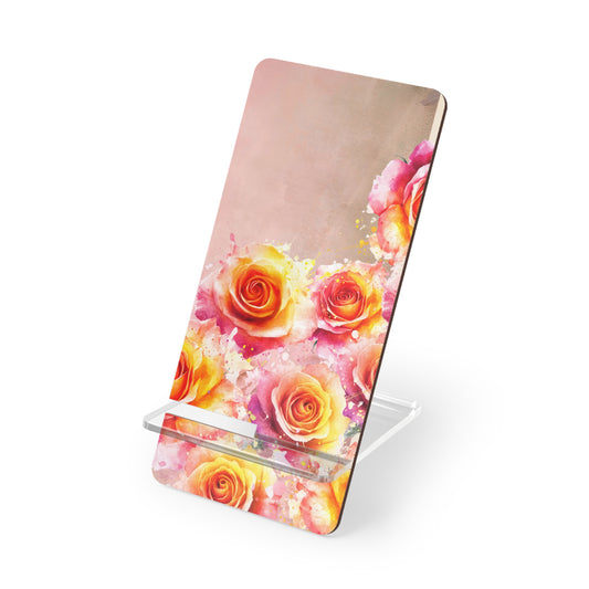 Phone Stand – Sunset Roses
