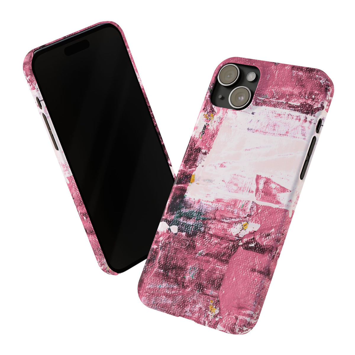 Slim Phone Case – Faded Cranberry – Compatible with iPhone 11–17 Series