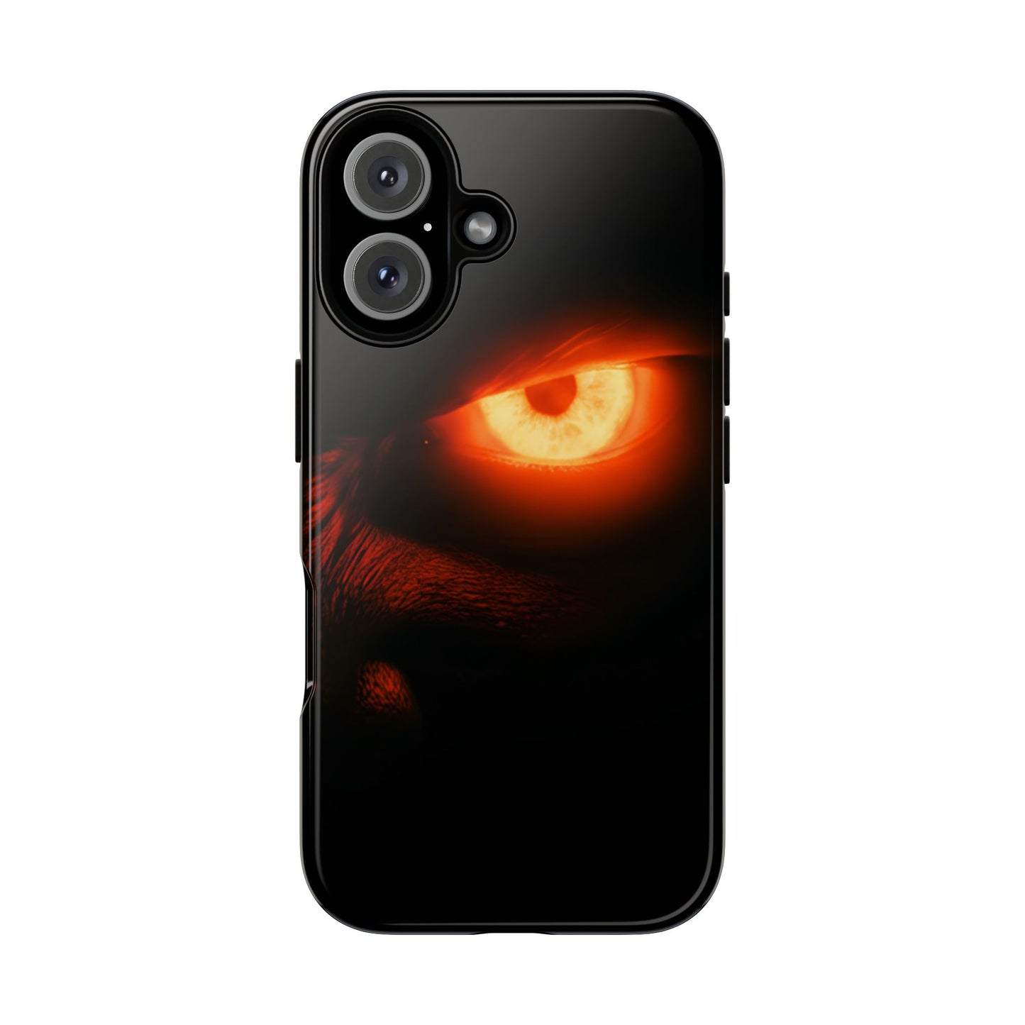 Protective Phone Case – Blazing Monster Eyes