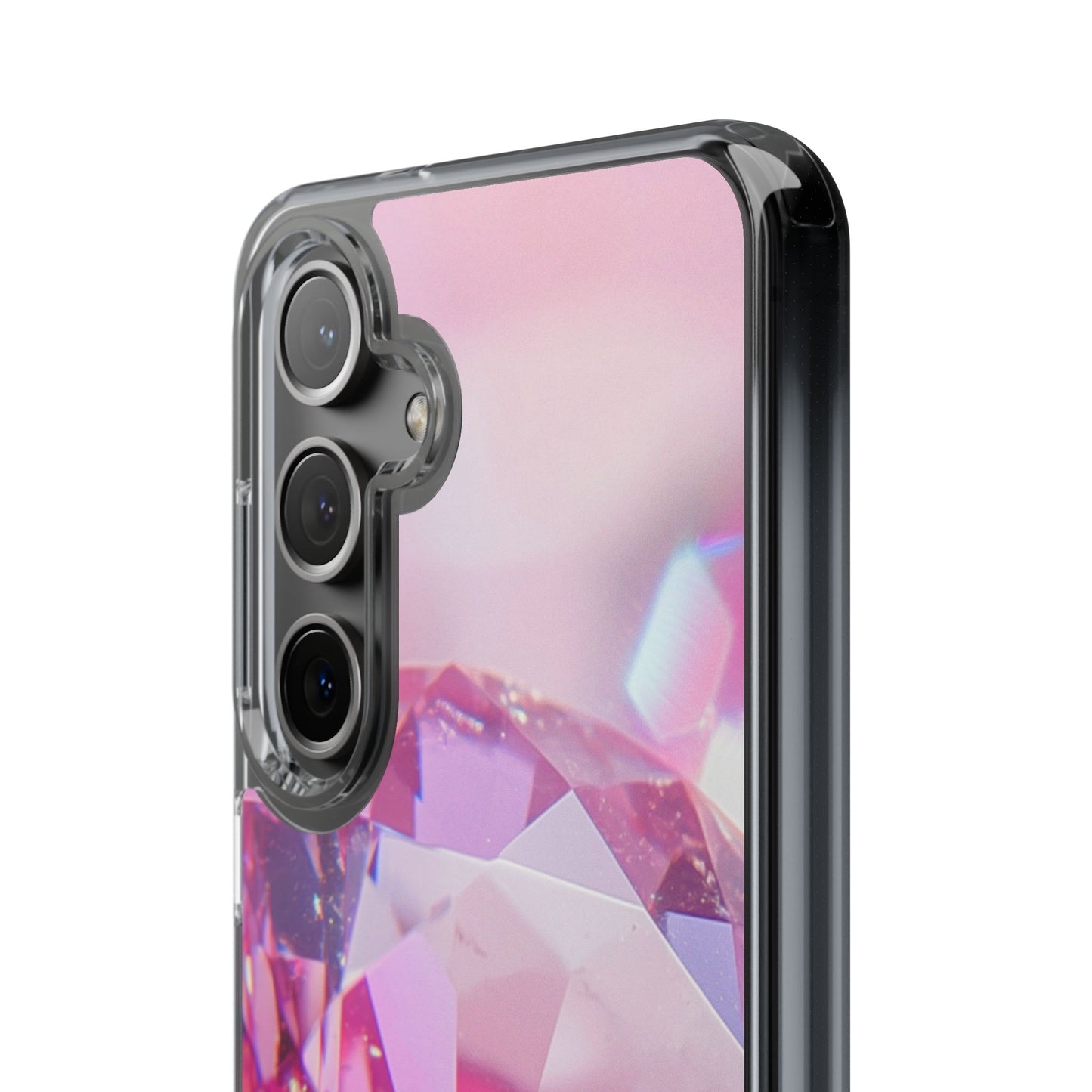 Clear Phone Case – Pink Ice