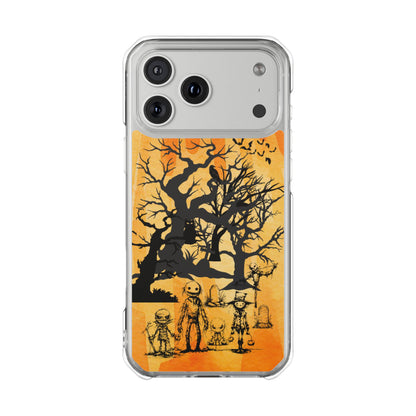 Clear Magnetic Phone Case – Hollow Night