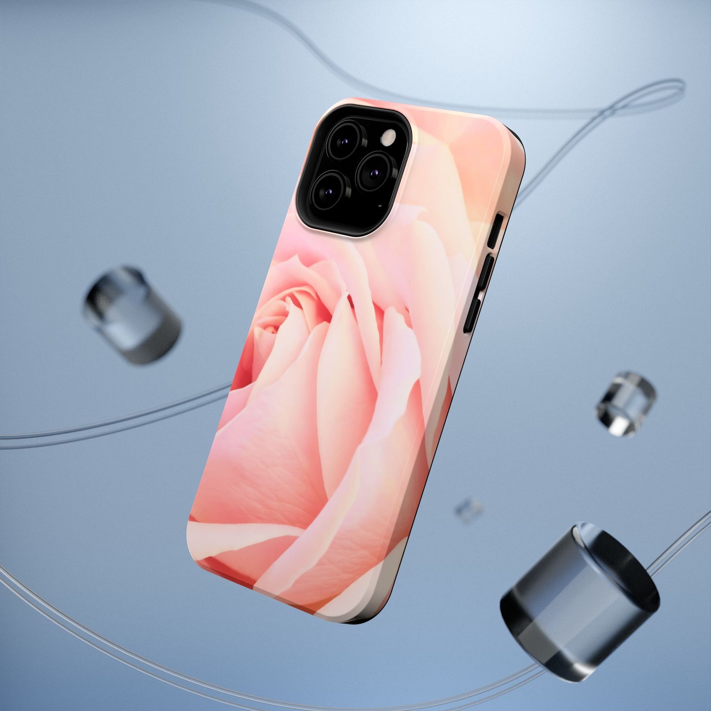 Wireless-Charging Compatible Case – A Mother’s Rose Embrace