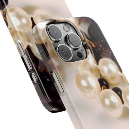 Slim Phone Case – Noir Pearl