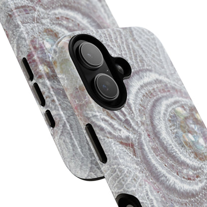 Protective Magnetic Phone Case – Lace Veil