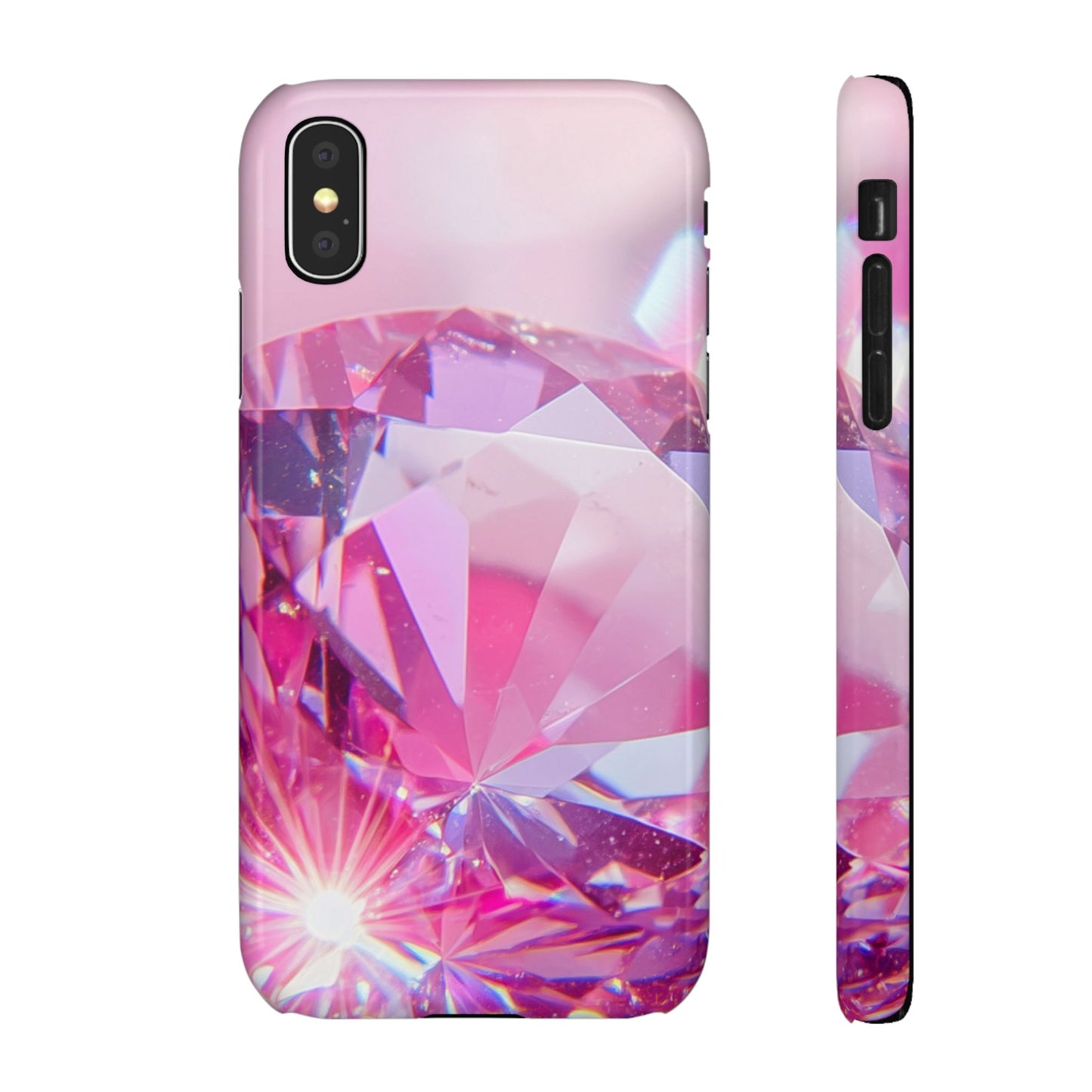 Snap Phone Case – Pink Ice