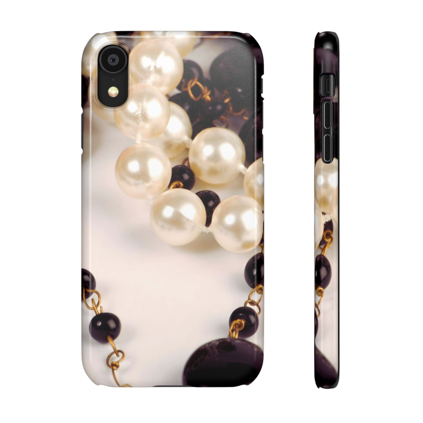 Snap Phone Case – Noir Pearl
