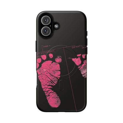 Protective Magnetic Phone Case – Mom’s Little Pink Footprints