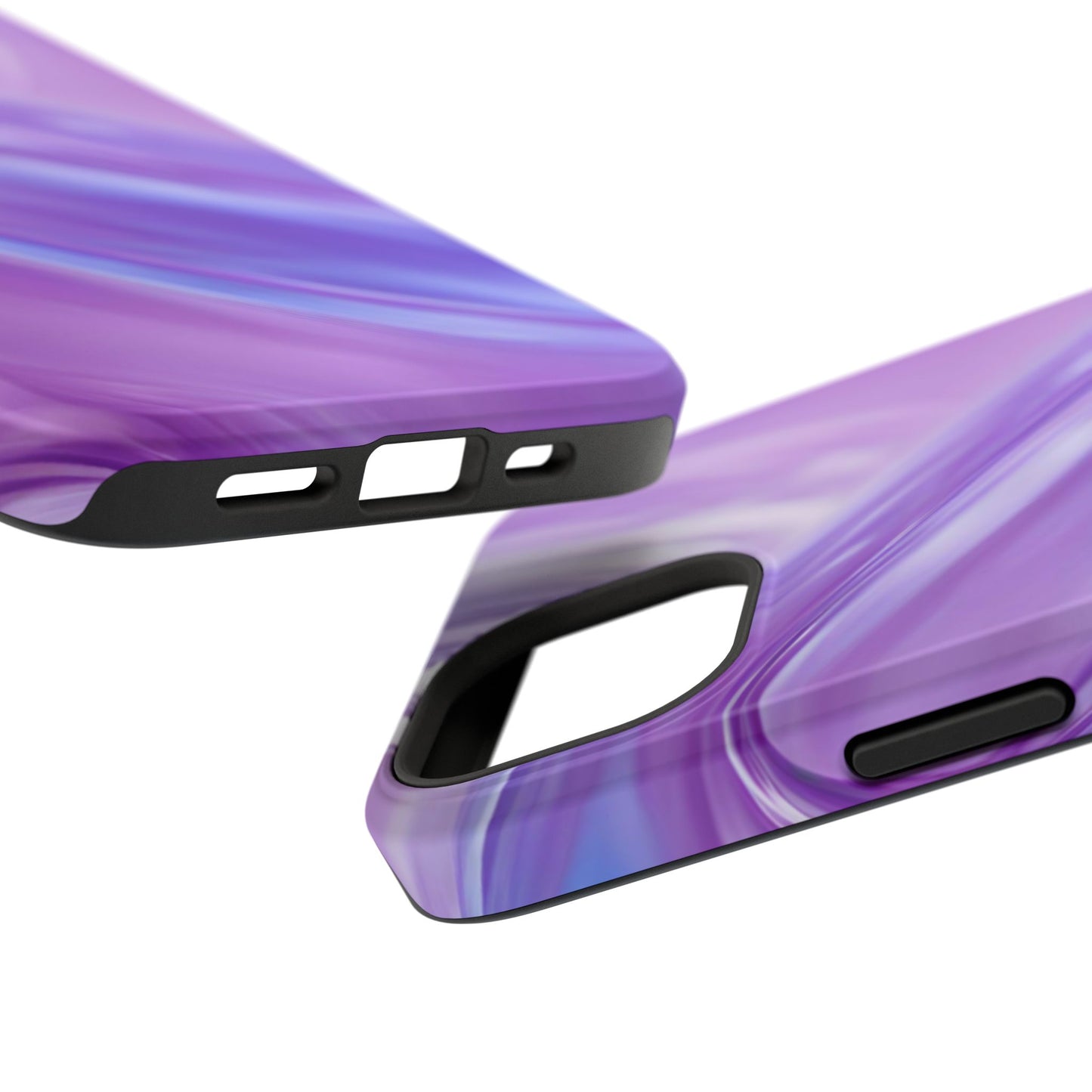 Impact-Resistant Phone Case – Lavender Wave