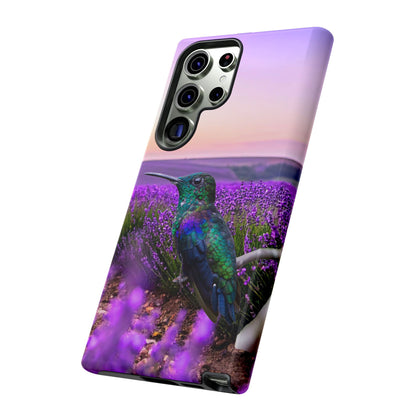 Protective Phone Case – Hummingbird Reverie