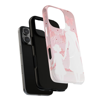 Protective Magnetic Phone Case – Best Mom: My Little Girl