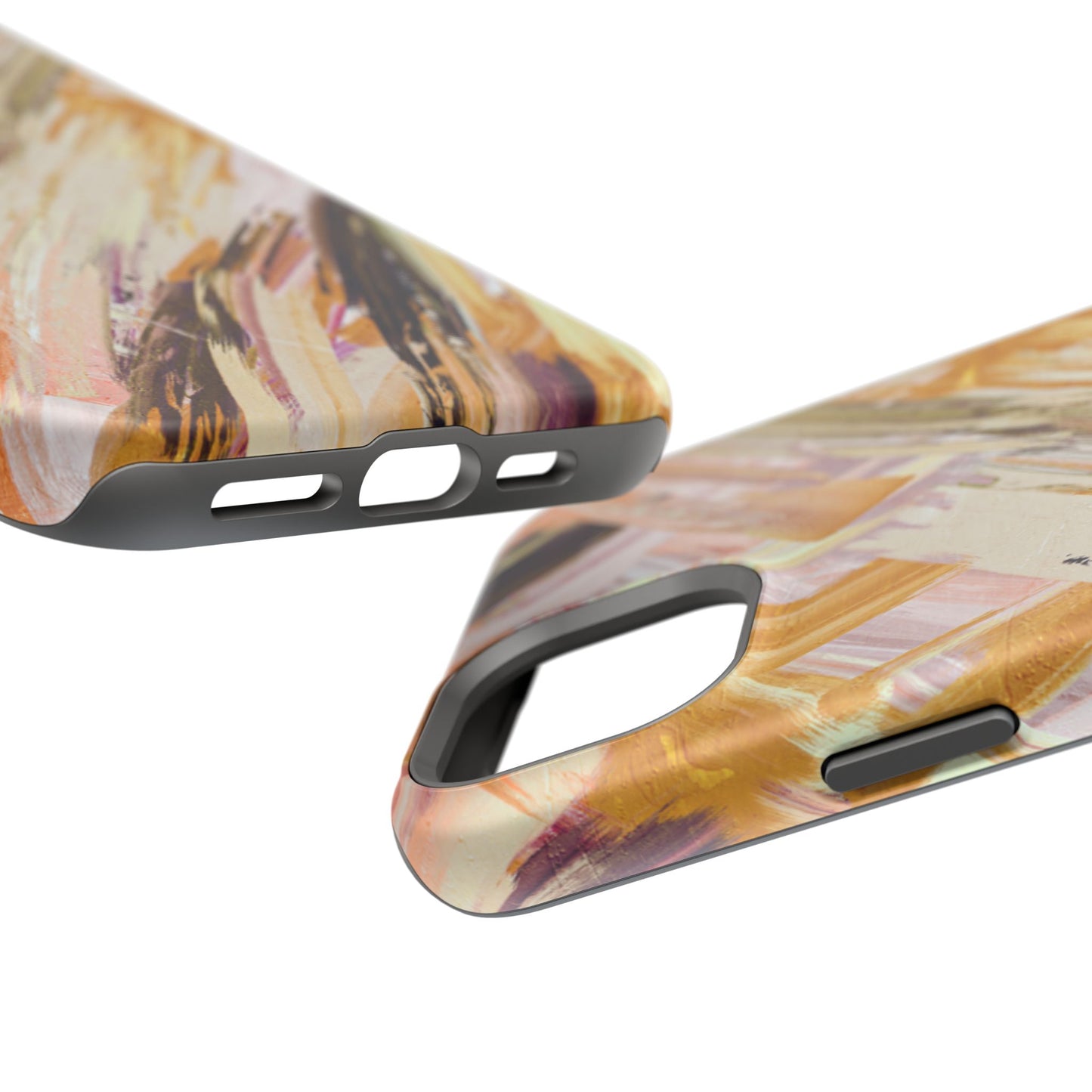 Impact-Resistant Phone Case – Brush & Bronze