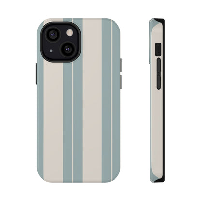 Impact-Resistant Phone Case – Coastal Stripe