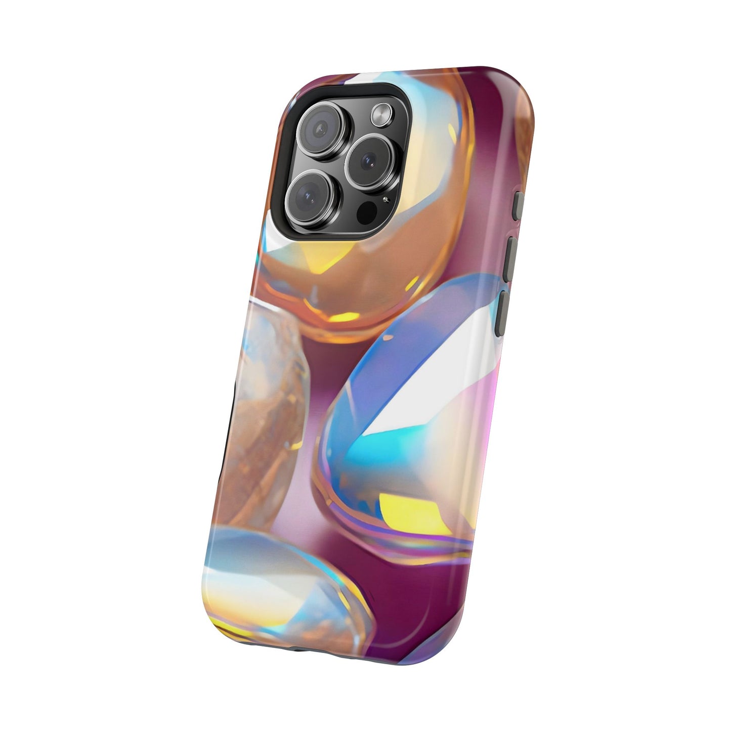 Wireless-Charging Compatible Case – Glass Candy