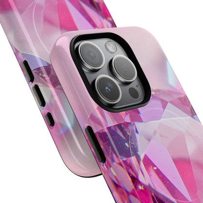 Protective Magnetic Phone Case – Pink Ice