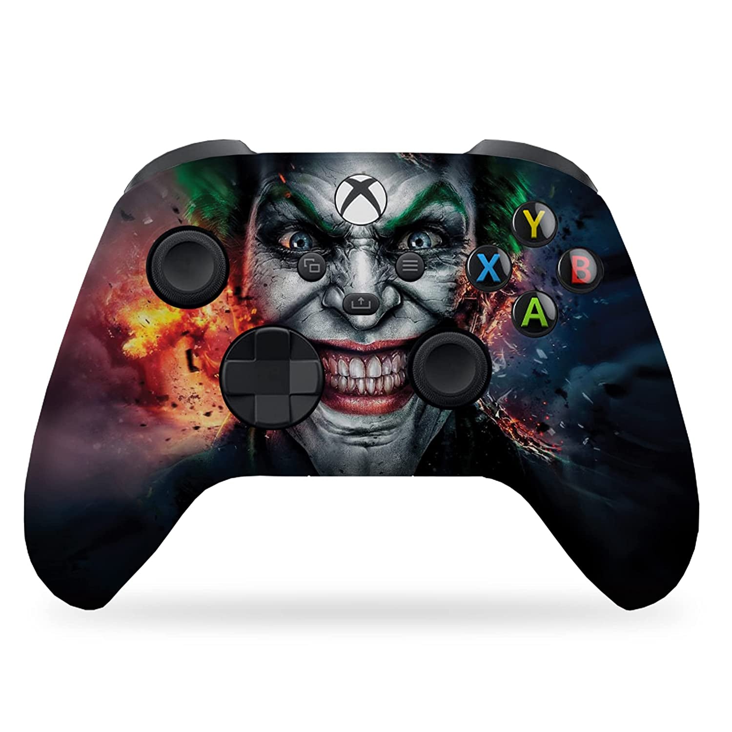 Jokkker Custom X-Box Controller Wireless Compatible with X-Box One/Series X/S Proudly Customized in USA with Permanent HYDRO-DIP Printing (NOT JUST a SKIN)