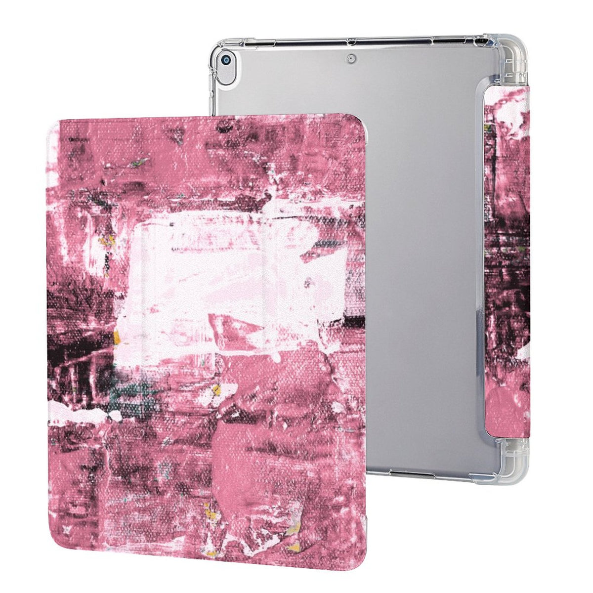 Tablet Case with Pencil Holder – Faded Cranberry