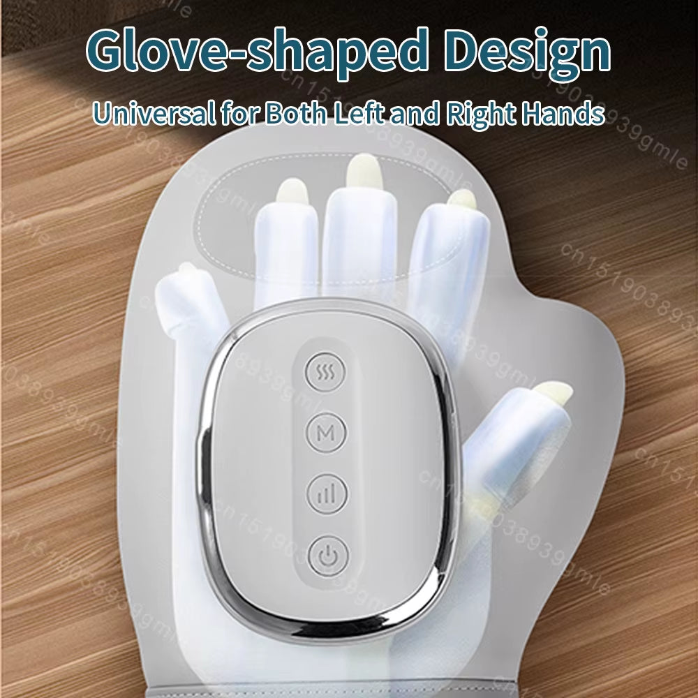 Intelligent Hand Massager with Heat Compression Therapy, Pain Relief Glove, Arthritis & Wrist Carpal Tunnel Neuropathy Circulat