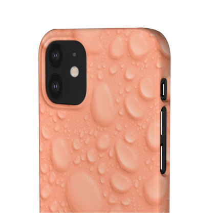Snap Phone Case – Apricot Rain