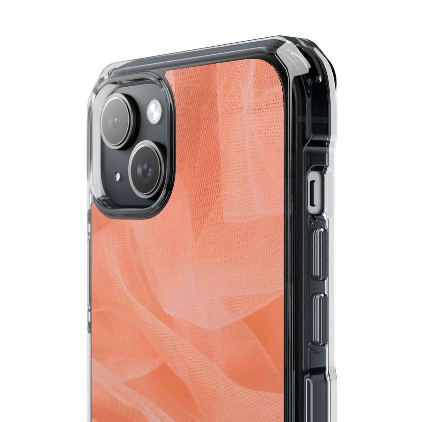 Clear Magnetic Phone Case – Coral Veil