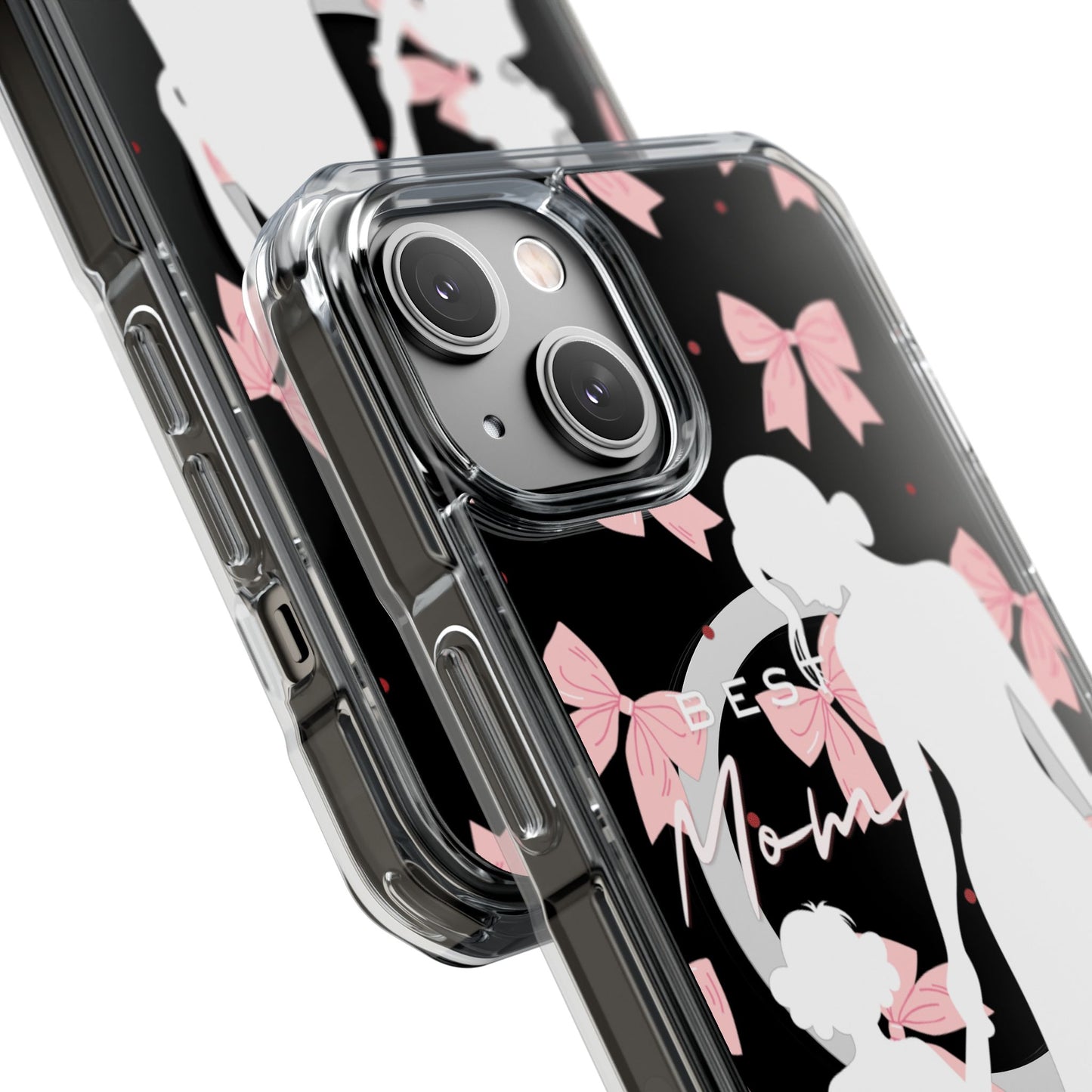 Clear Magnetic Phone Case – Best Mom: My Little Girl