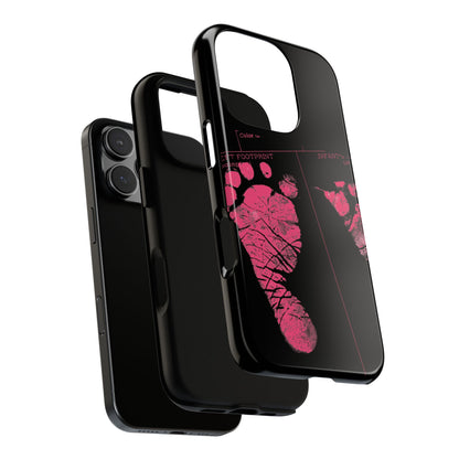 Protective Phone Case – Mom’s Little Pink Footprints