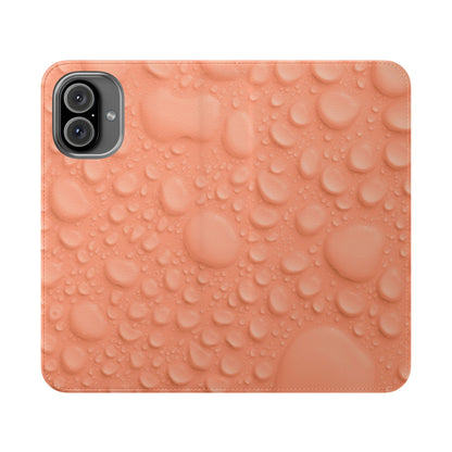 Flip Case - Apricot Rain