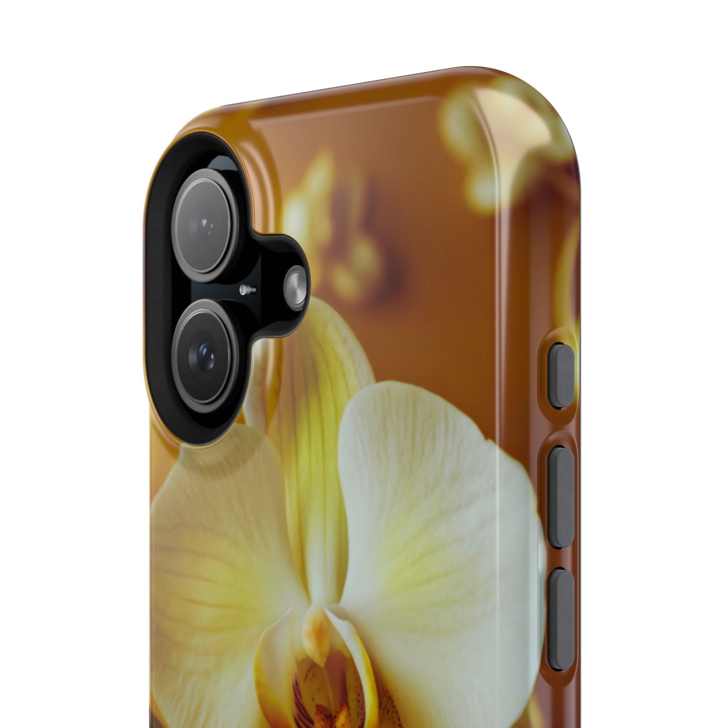 Protective Phone Case – Amber Orchid