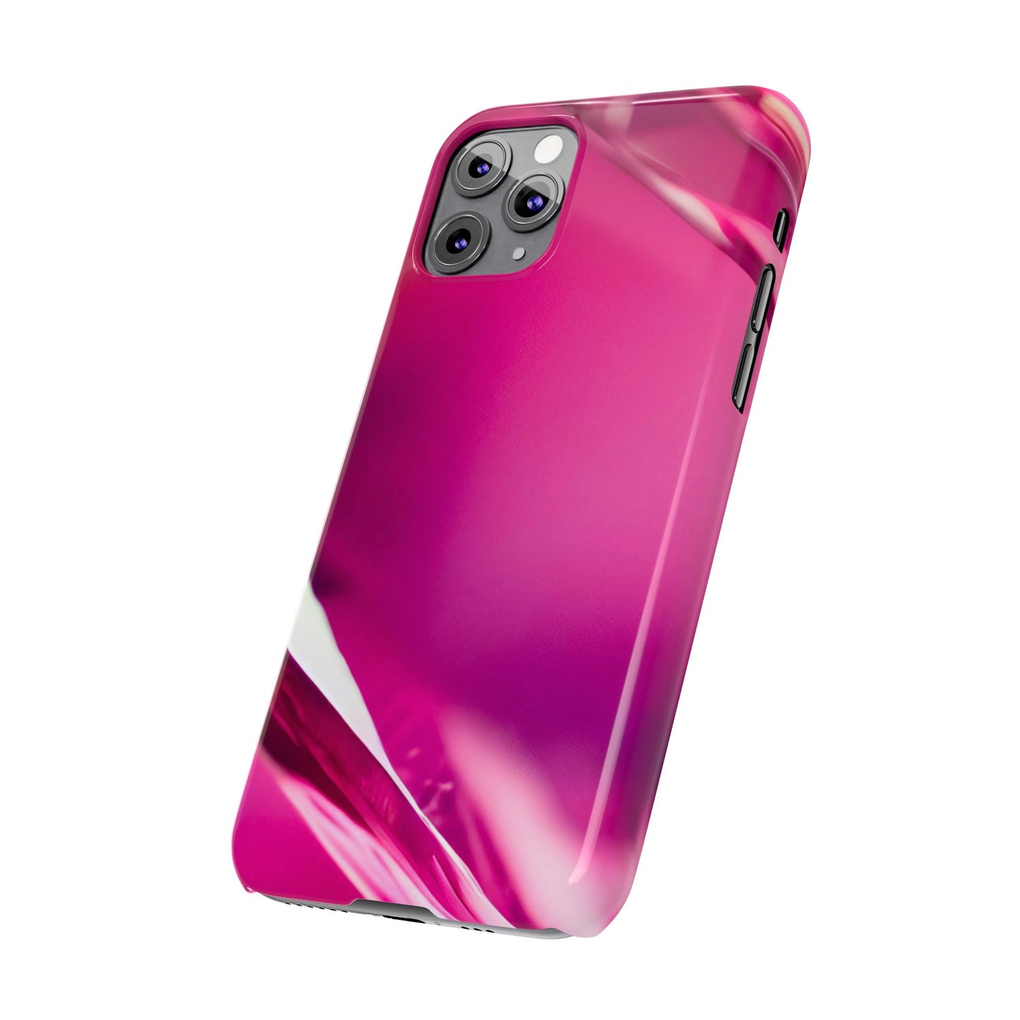 Slim Phone Case – Magenta Motion