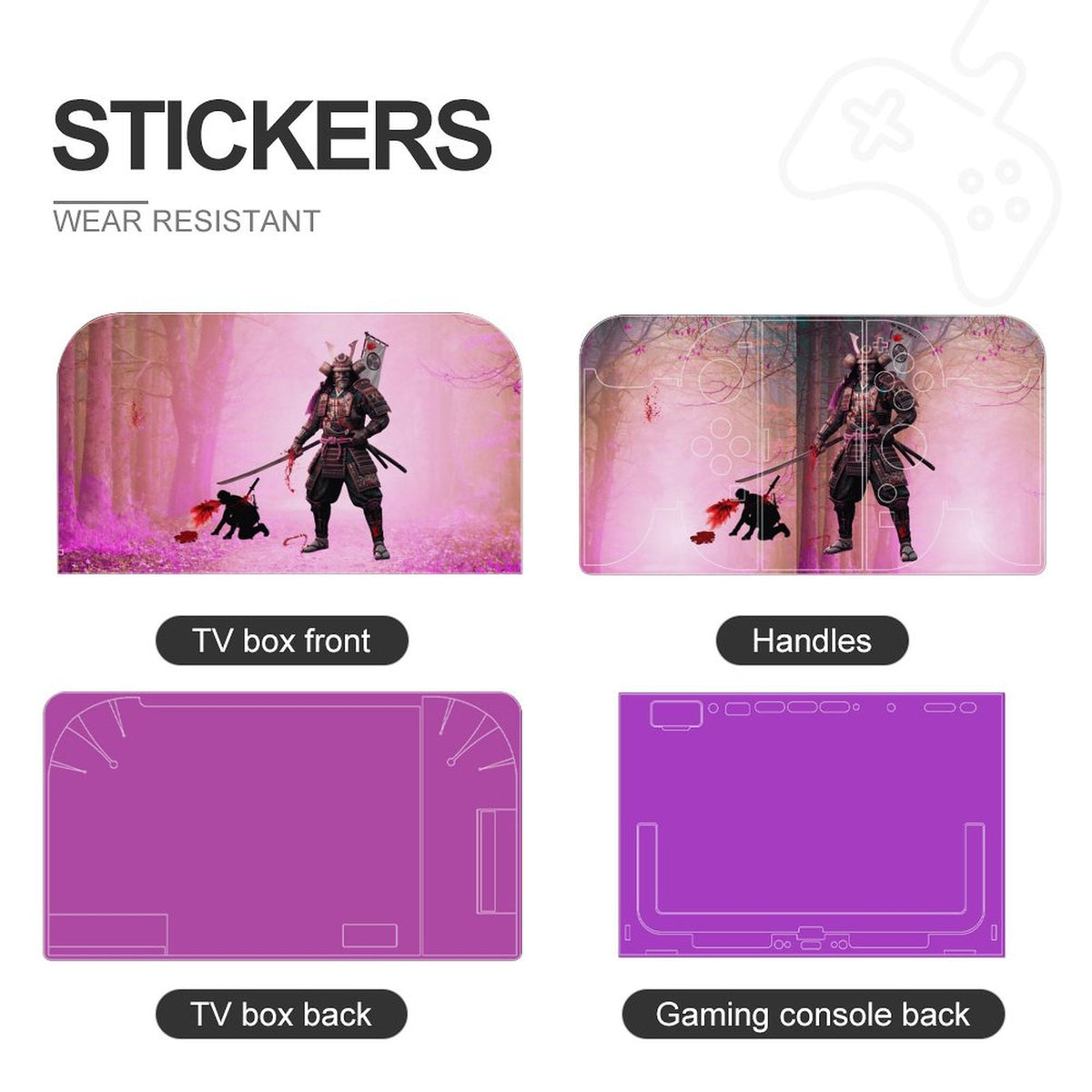 Console Skin Kit – Fallen Honor – Compatible with Nintendo Switch 2