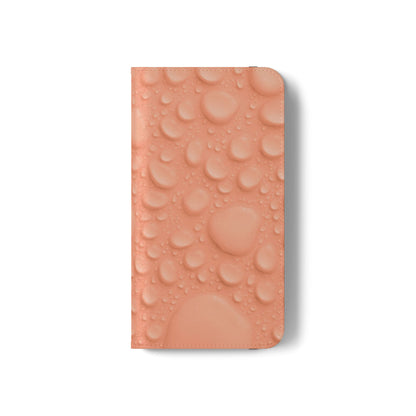 Flip Case - Apricot Rain