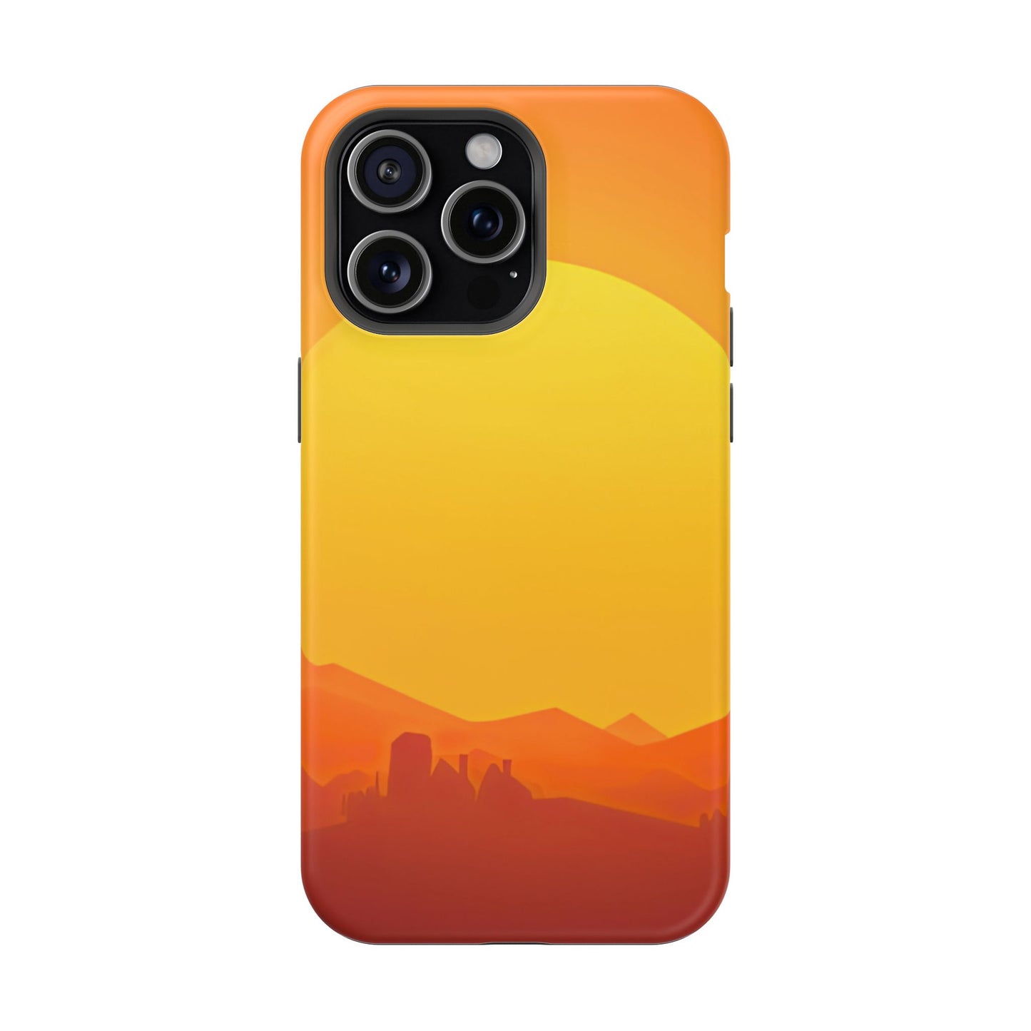 Wireless-Charging Compatible Case – Desert Sunrise