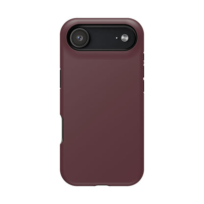 Wireless-Charging Compatible Case – Mulled Wine – Compatible with iPhone 13–17 & Samsung Galaxy S25–S26 Series