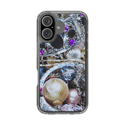 Clear Phone Case – Chrome Jewel