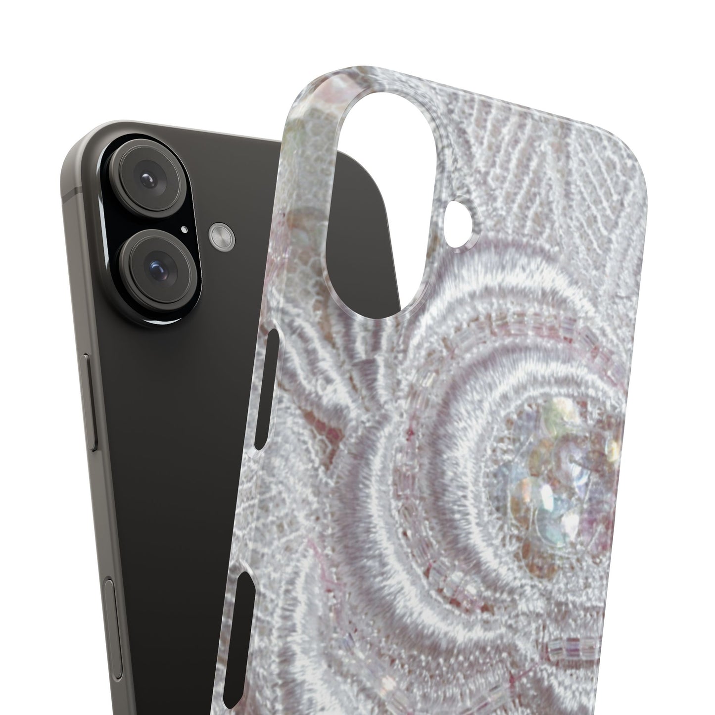 Snap Phone Case – Lace Veil